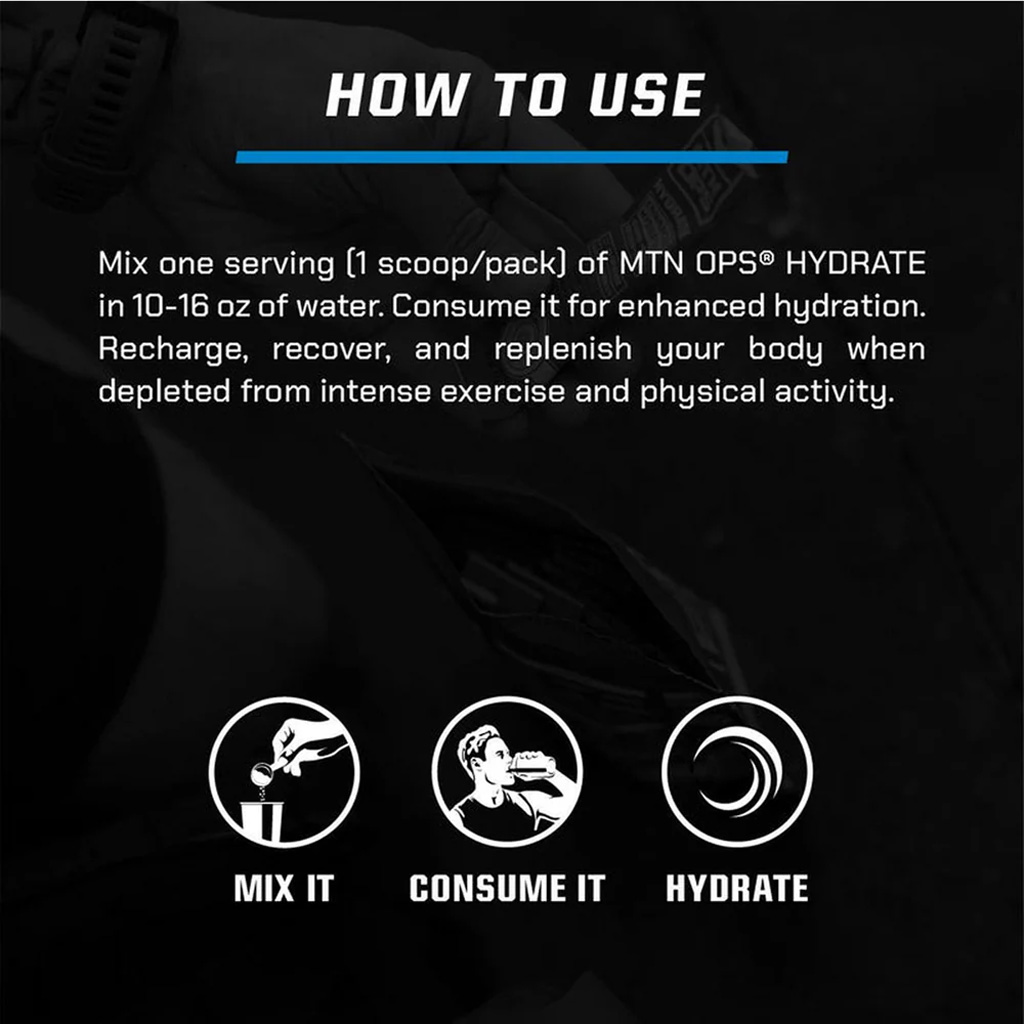 MTN Ops Hydrate Gnome's Nectar MEATEATER Trail Packs - 20ct - Image 3