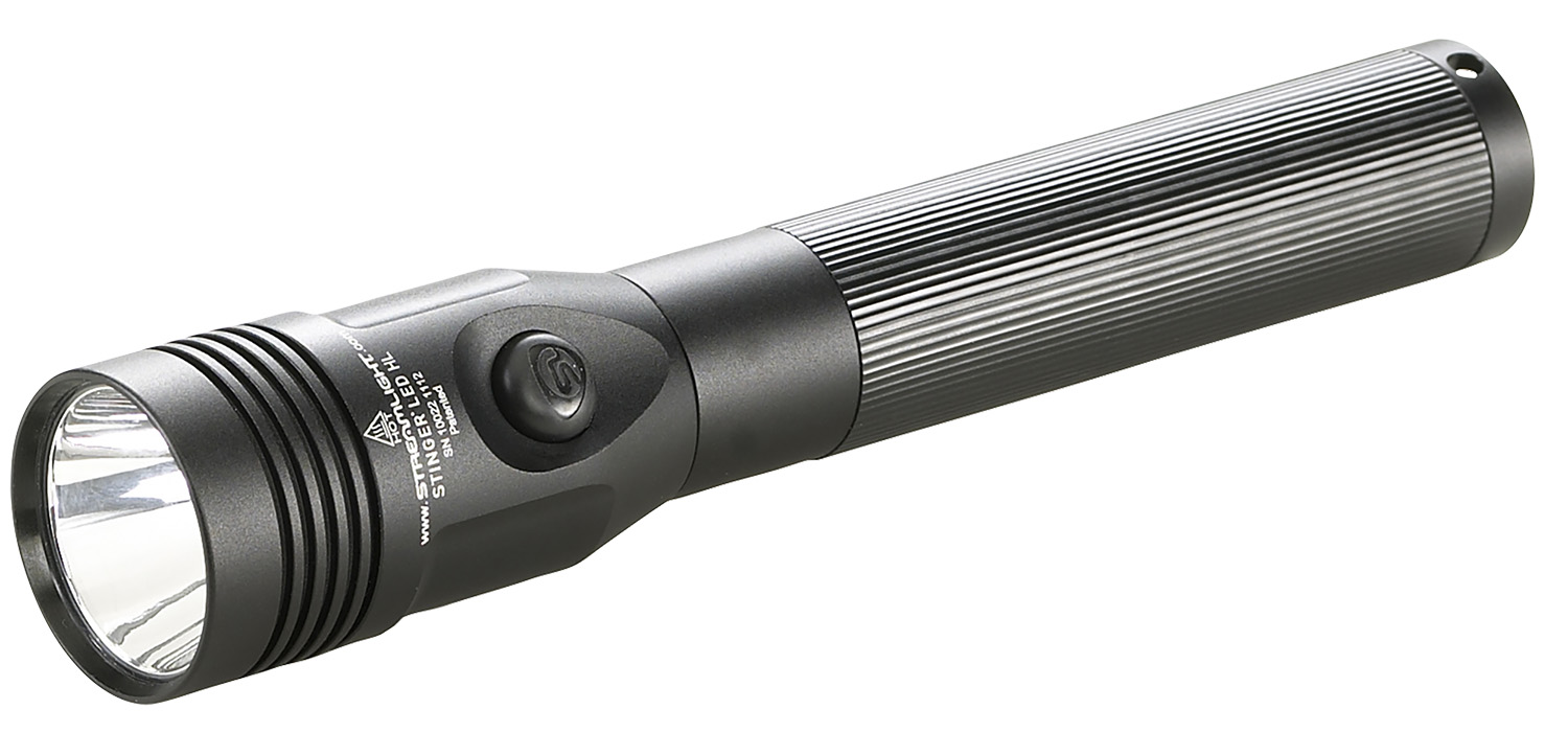 Streamlight 75432 Stinger LED HL Flashlight Black Anodized 200/400/800 Lumens White C4 LED