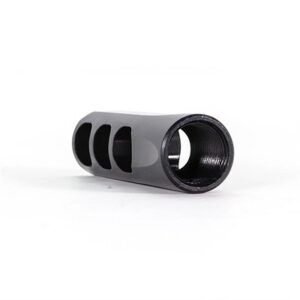SLIM 5.56 NATO 3-PORT MUZZLE BRAKE .620 1/2''-28 THREADS BLK