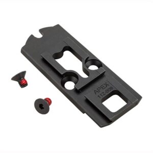 ACRO & MPS OPTIC MOUNT W/PRO SLIDE CUT FOR SIG P320 BLACK