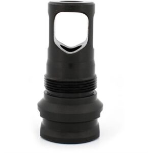 PRS MUZZLE BRAKE 0.375 3/4-20 THREADS SQUARE SHOULDER BLACK