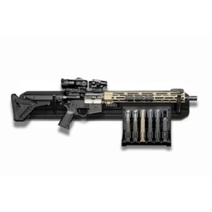 MIDMOD RAIL RACK W/MAG PACK HANGER FOR AR-15