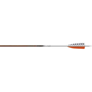 Easton Carbon Legacy 5mm Arrows 4 in. Helical Feathers 340 6 pk.