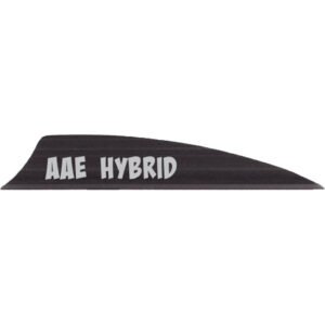 AAE Hybrid 2.0 Shield Cut Vanes Black 50 pk.