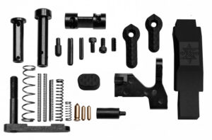 Seekins Precision 0011510063 Builder's Kit Enhanced Compatible w/ AR-15 Lower Receiver Black