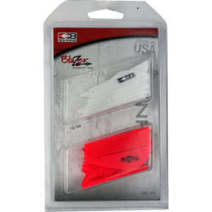 Bohning Blazer Vane Combo White/Hot Pink 36 pk.