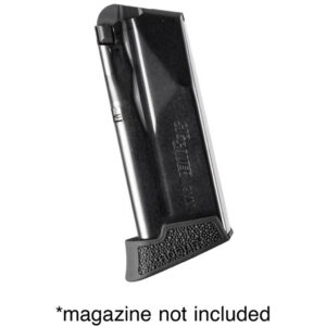 Hogue Overmolded Rubber Grip Extension Base Pad Sig Sauer P365 10RD Mag Black