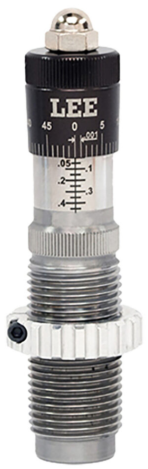 Lee Precision 92247 Micrometer Bullet Seating Die Black/Clear 6mm Creedmoor Rifle Firearm