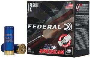 Federal FAA12H75 All-American  12Gauge 2.75" 1 1/8oz 7.5Shot 25 Per Box/10 Case