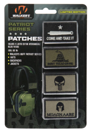 Walkers GXPPATKIT Patriot Muff Patch Kit Come & Take It Version Velcro