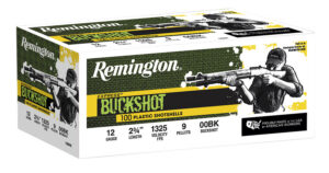 Remington Ammunition 20413 Express Buckshot 12Gauge 2.75" 00Buck Shot 100 Per Box/2 Case