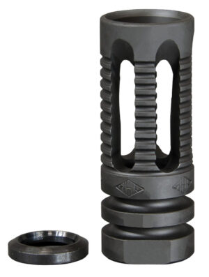 Yankee Hill 285C1 Phantom Flash Hider Black Steel with 1/2"-28 tpi Threads & 2.13" OAL for 5.56x45mm NATO AR-Platform