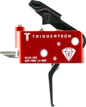TRIGGERTECH AR-15 TWO STAGE - BLACK DIAMOND FLAT