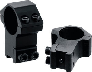 UTG AIRGUN/RIMFIRE RINGS 1" - HIGH PROFILE 2 PIECE 3/8 DVTL