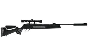 Hatsan Mod 125 Spring Sniper Combo 25 Caliber Airgun 900fps Black