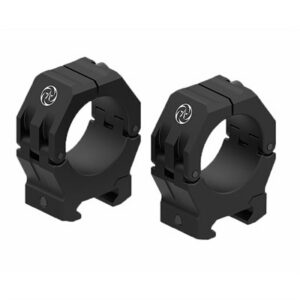 34MM X-HIGH (1.42'') SCOPE RINGS BLACK