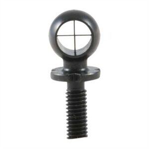 CROSSHAIRS STANDARD HOODED FRONT SIGHT  BRASS BLACK