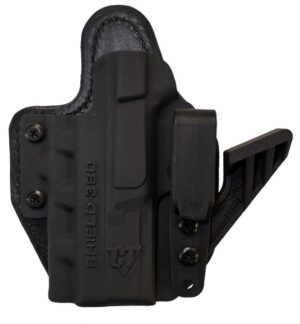 CompTac eV2 Max Hybrid Appendix IWB Holster - SW - MP Shield .380 EZ - Right Black