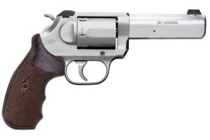 K6S DASA Combat .357 Mag 4" SS/Wood 6-rd