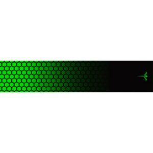 White Water Archery Honeycomb Fade Arrow Wraps Fade Lime Green 5 in. x 1.125 in. 15 pk.