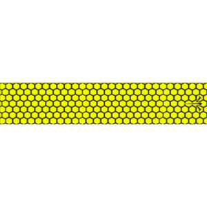 White Water Archery Honeycomb Fade Arrow Wraps Open Flo Yellow 5 in. x 1.125 in. 15 pk.