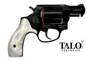 Roscoe .38SPL 3" Blk/White Prl 5-Rd TALO