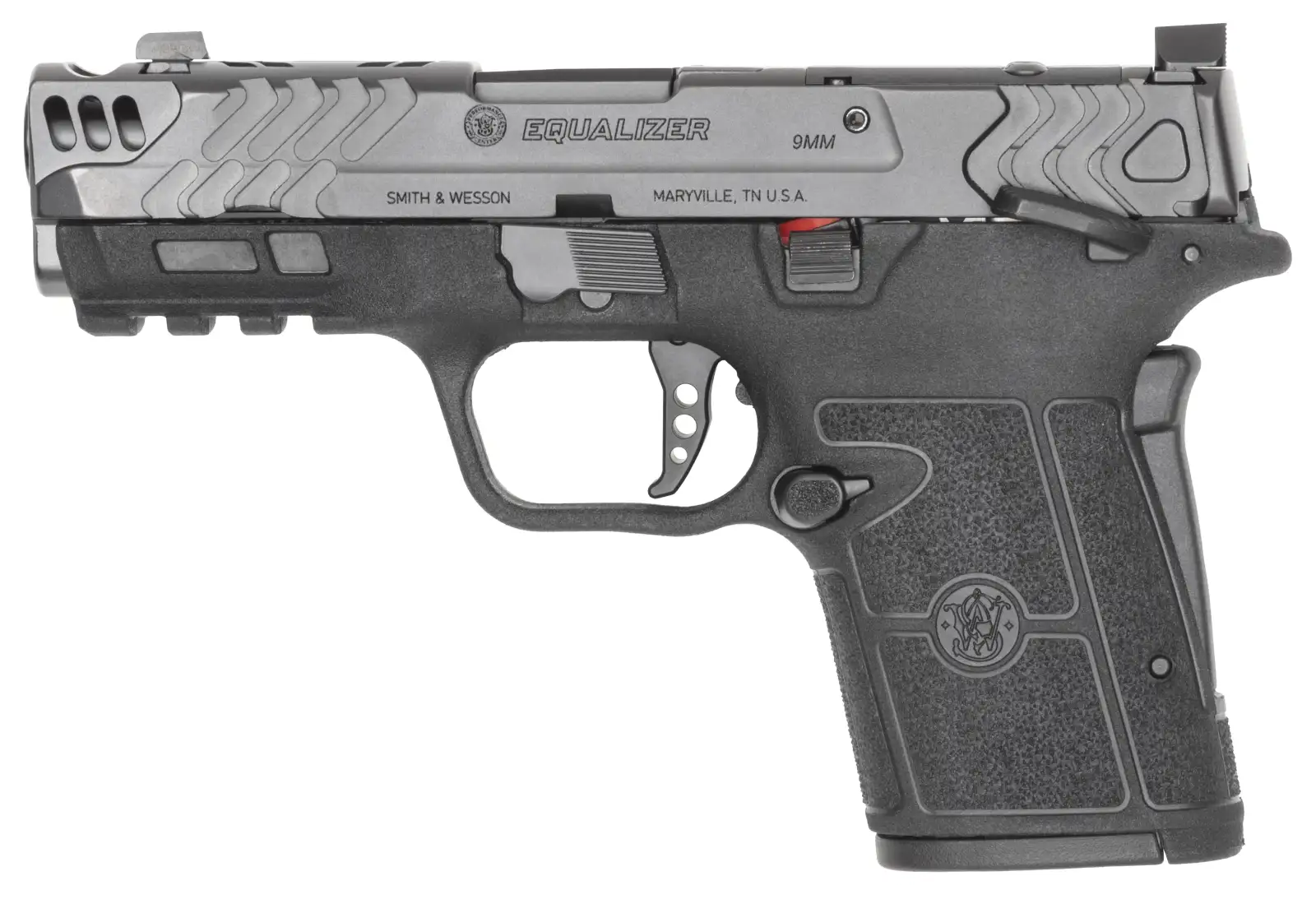 SMITH & WESSON P.C. EQUALIZER CARRY COMP 9MM PISTOL 3.675" PORTED BLACK -10RD/13RD/15RD MAGS