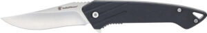 S&W KNIFE BLACK OPS RECURVE - FOLDER 3" SS/BLACK DROP POINT