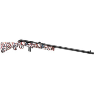 Savage 64 F Rifle 22 LR 21 in. Red White Blue RH