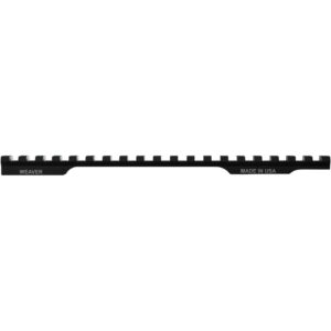 Weaver Tactical Pictny Extended Multi Slot Base Matte Black Ruger American SA Clam Pack