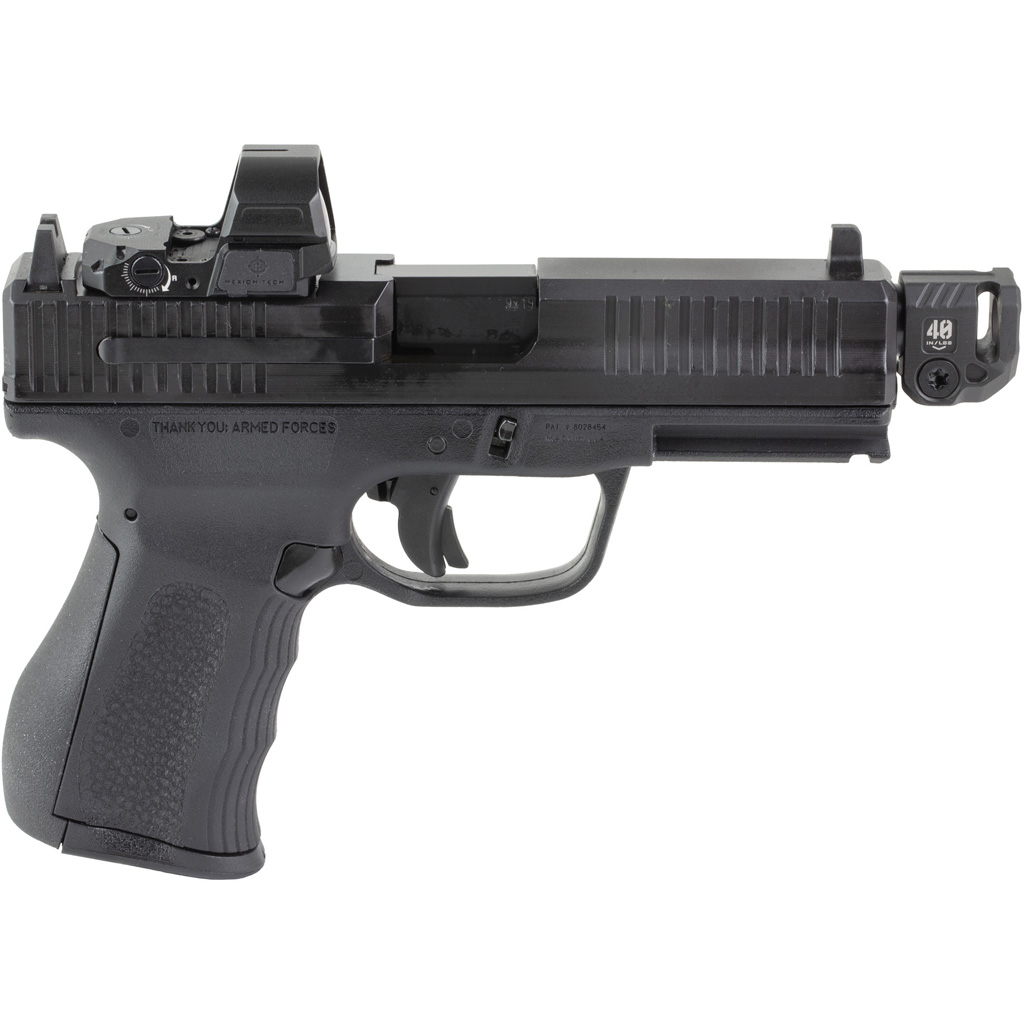 FMK G3 Strike Threaded Barrel Pistol 9mm 4.5 in BLK w/Comp, Red Dot, Sup Sight 14/17rd - Image 3