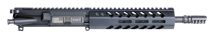 HM Defense 95MBUP556 MonoBloc Upper 223 Rem, 5.56x45mm NATO 9.50" Black Cerakote Barrel, 7075-T6 Aluminum Black Anodized Receiver, 8.50" M-LOK Free-Float Handguard for AR-15 Pistol