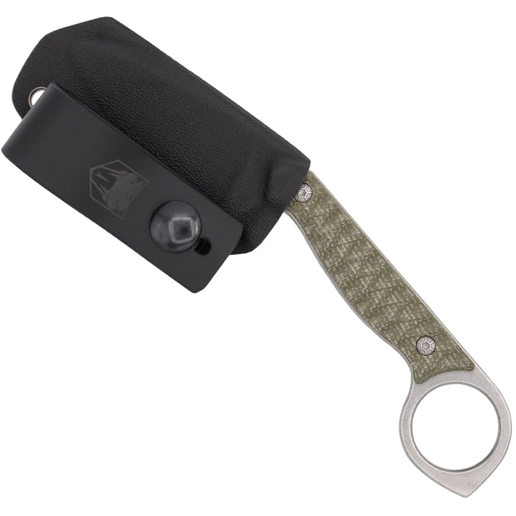 CobraTec Wolfteeth Knife Fixed Blade OD Green - Image 3