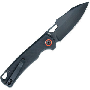 CobraTec Wolverine Push Button Auto Deploy Knife Auto Folding Blade Black