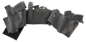 Galco UWBKSM2 UnderWraps 2.0 Black Small Leather/Nylon Handgun