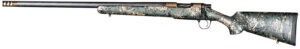 Christensen Arms 8010621000 Ridgeline FFT 7mm Rem Mag 3+1 22" Carbon Fiber/Threaded Barrel, Burnt Bronze Cerakote, Green with Black/Tan Accents Stock, Left Hand