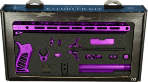 Timber Creek Outdoors TCOEKPPA Enforcer Complete Build Kit Purple Anodized for AR-15