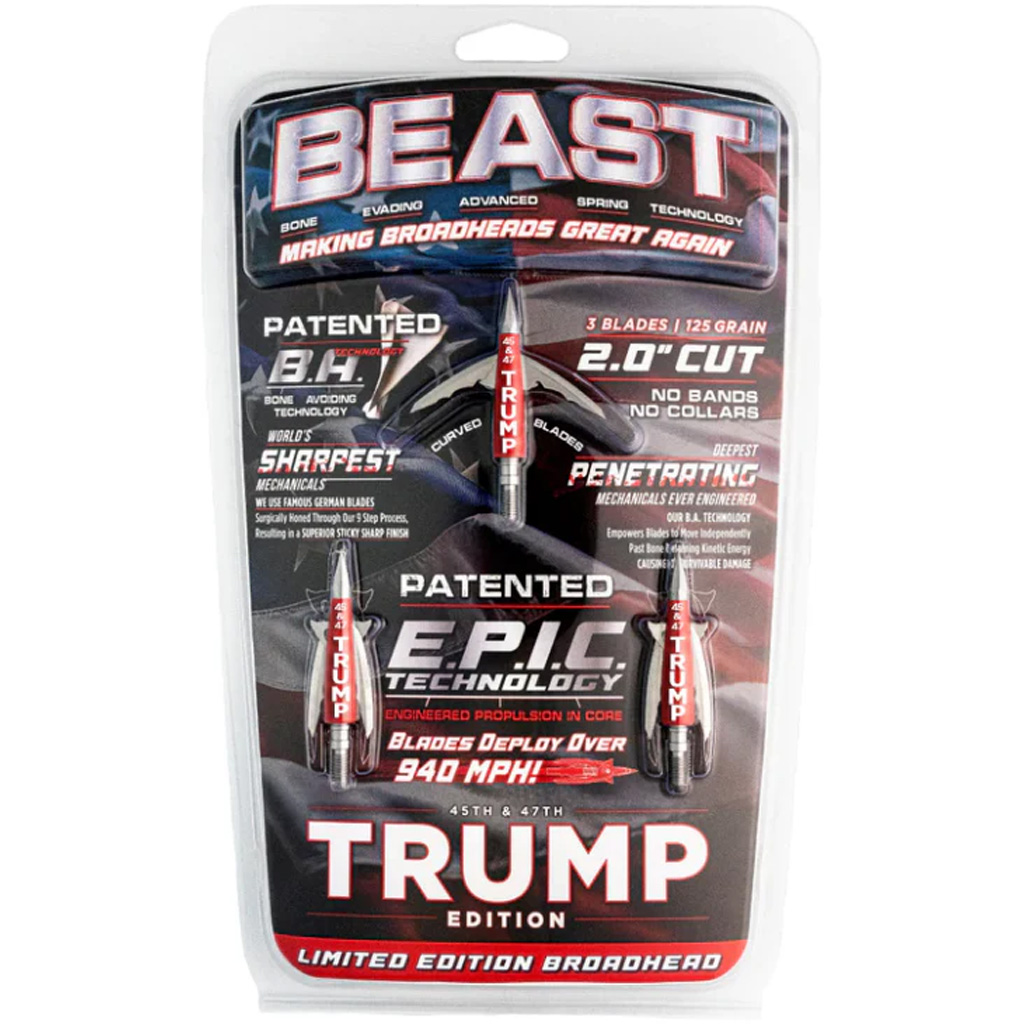 Bowmar Beast Trump Edition Broadhead 100 gr. 2 in. 3 pk.