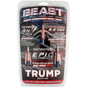 Bowmar Beast Trump Edition Broadhead 100 gr. 2.3 in. 3 pk.