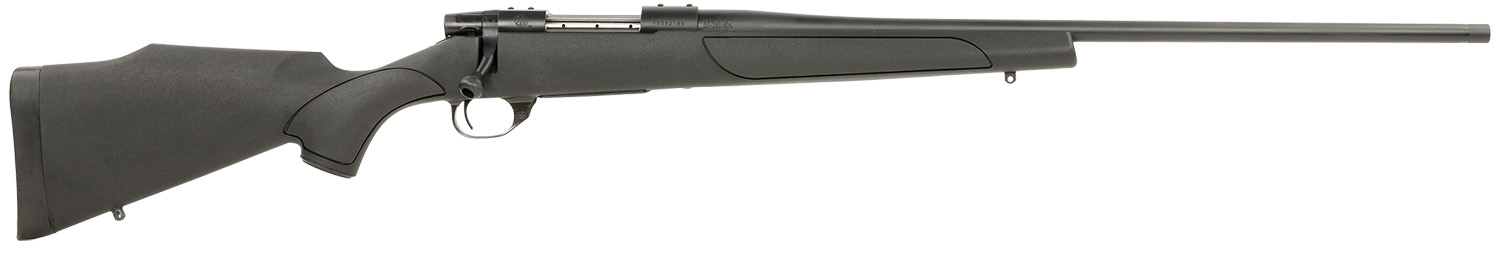 Weatherby VTX306SR2T Vanguard Obsidian Full Size 30-06 Springfield 5+1 22" Blued #2 Contour Threaded Barrel, Blued Drilled & Tapped Steel Receiver, Black Monte Carlo Synthetic Stock