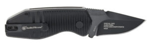 Smith & Wesson Knives 1219165 Special Ops Mini 1.90" Folding Drop Point Plain AUS-8A SS Blade Aluminum Handle