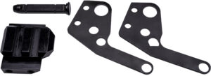 Kel-Tec PLR161570 SU/PLR Picatinny Adapter Black Aluminum Includes Two Mounting Plates
