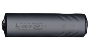 Odin Works SUP-BAJA-2.0-556-BLK BAJA 5.56mm 1.5" Black Steel 1/2"x28