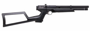 Benjamin BP2220 Marauder Pistol Kit PCP 22 Pellet 8rd Black Shrouded Barrel, Black Synthetic Stock