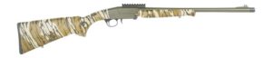 Charles Daly 930425 101  Full Size 28 Gauge Break Open 3" 1rd Black Steel Single Shot Barrel & Receiver w/Picatinny Rail, Fixed Mossy Oak Bottomland Synthetic Stock, Beretta/Benelli Mobil Choke System