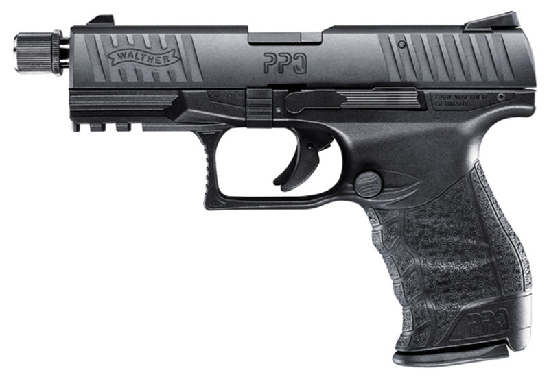 PPQ 22lr 4" Blk Tactical w/adpt 12rd
