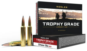 Nosler 60118 Trophy Grade Long-Range 30Nosler 210gr Nosler Spitzer AccuBond Long Range 20 Per Box/10 Case
