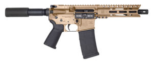 DB15 Pstl 5.56 7" FDE 6" PC M-Lok 30rd