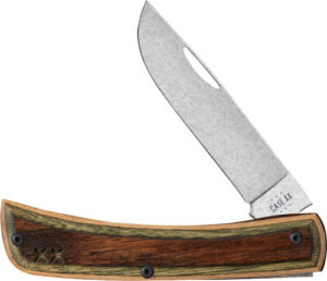 CASE KNIVES CROSSROADS SERIES - BROWN/GREEN LAM SOD BUSTER JR
