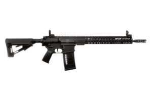 ArmaLite AR10TAC14 AR-10 Tactical 308 Win  25+1 16" Barrel, Black Hard Coat Anodized Receiver, Black  Magpul STR Collapsible Stock, Magpul MBUS Front & Rear Sights, Flash Suppressor